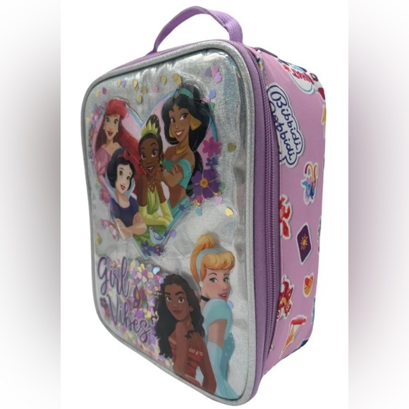 ✨Disney Princess✨Girl Vibes✨Kids Insulated Reusable Lunch Bag✨ - Picture 4 of 12